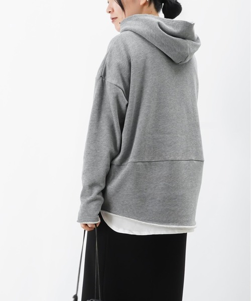 LUCA/LADY LUCK LUCA(ルカ/レディラックルカ)の「LC/LLL 裏毛コクーンパーカー【セットアップ着用可】(パーカー・レディース・ブラック/グレー/ライトベージュ・FREE)」の17枚目の写真