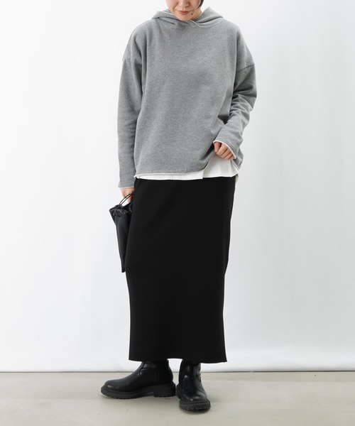 LUCA/LADY LUCK LUCA(ルカ/レディラックルカ)の「LC/LLL 裏毛コクーンパーカー【セットアップ着用可】(パーカー・レディース・ブラック/グレー/ライトベージュ・FREE)」の19枚目の写真