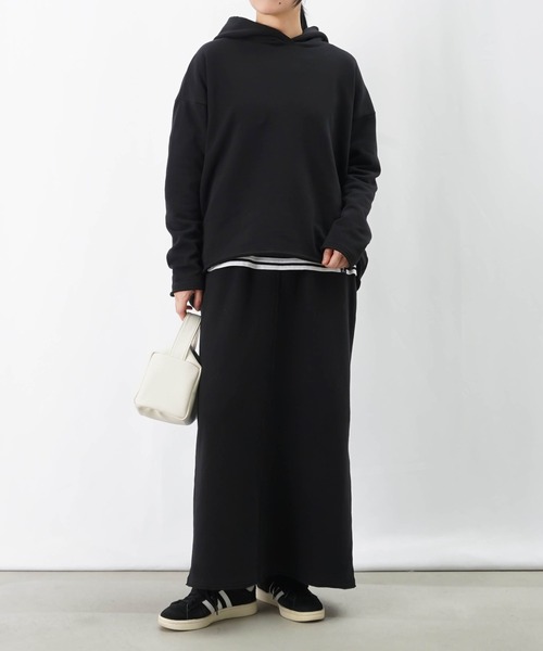 LUCA/LADY LUCK LUCA(ルカ/レディラックルカ)の「LC/LLL 裏毛コクーンパーカー【セットアップ着用可】(パーカー・レディース・ブラック/グレー/ライトベージュ・FREE)」の21枚目の写真