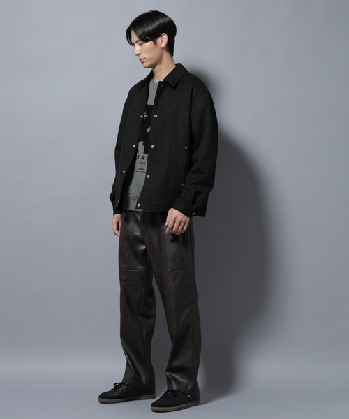 セール】フェイクスエードシャツブルゾン（ブルゾン）｜NANO universe