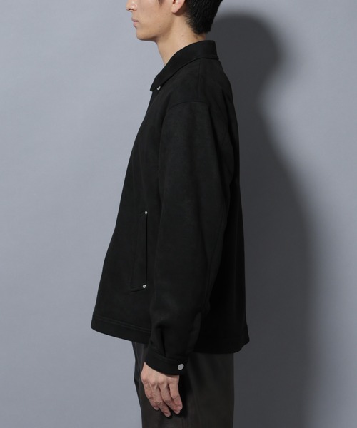 専用　定価5万【美品】IENAゴートスエードシャツブルゾン フェイクスエードシャツブルゾン（ブルゾン）｜NANO universe（ナノ