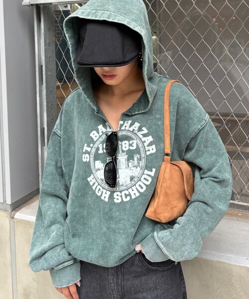 CIAOPANIC TYPY（チャオパニックティピー）の「スウェードハンドバッグ（ハンドバッグ・レディース・チャコールグレー/レッド/キャメル・ONE SIZE）」の10枚目の写真