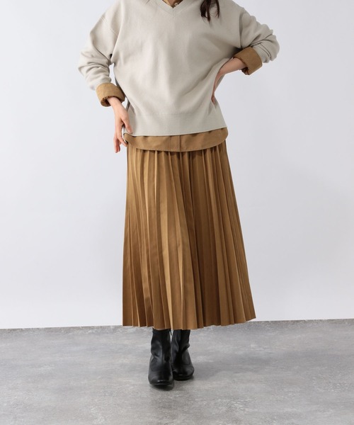 セール】ピーチサテンプリーツスカート/593379（スカート）｜GLOBAL