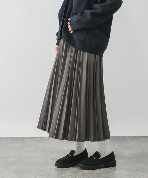 セール】ピーチサテンプリーツスカート/593379（スカート）｜GLOBAL