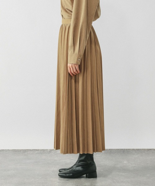 セール】ピーチサテンプリーツスカート/593379（スカート）｜GLOBAL