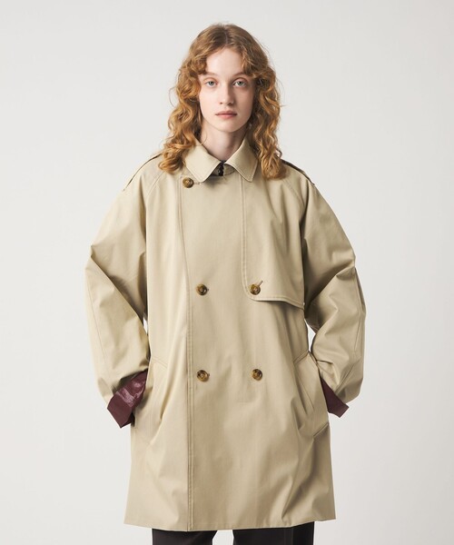 6(ROKU)＞コーティング リバーシブル コート（トレンチコート）｜6