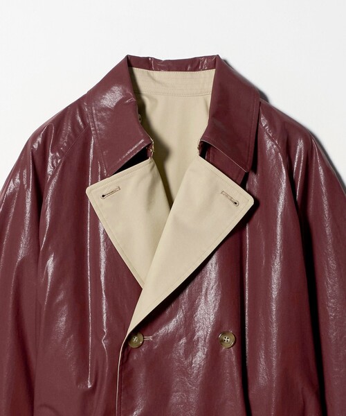 6(ROKU)＞コーティング リバーシブル コート（トレンチコート）｜6