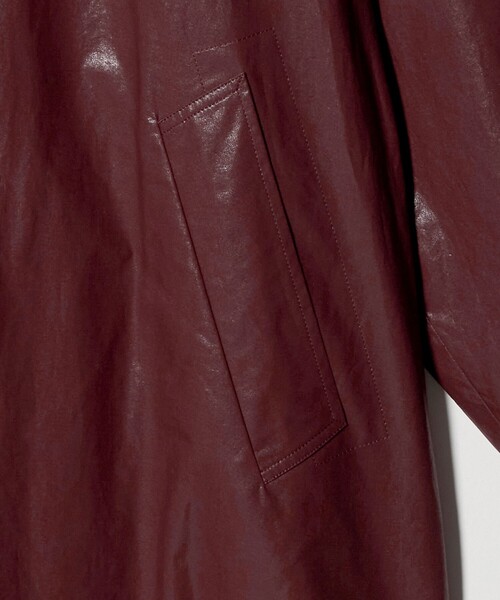 6(ROKU)＞コーティング リバーシブル コート（トレンチコート）｜6