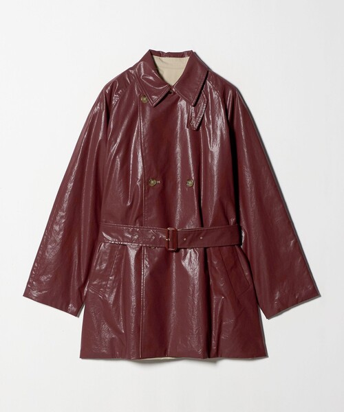 6(ROKU)＞コーティング リバーシブル コート（トレンチコート）｜6