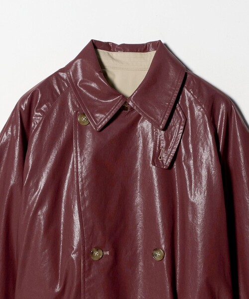 セール】＜6(ROKU)＞コーティング リバーシブル コート（トレンチ