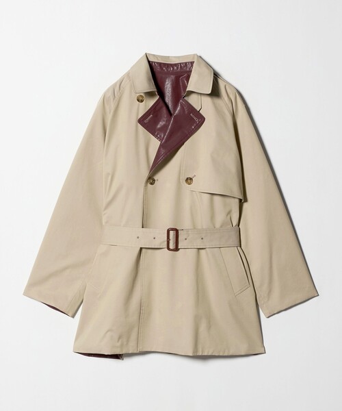 6(ROKU)＞コーティング リバーシブル コート（トレンチコート）｜6
