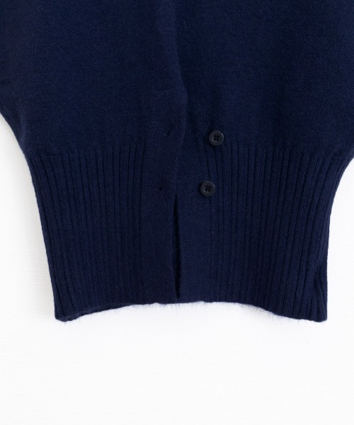 Miniministore(ミニミニストア)の「ニットベスト フロントボタン ニットジレ(ベスト・レディース・ワインレッド/ブラック/ネイビー・FREE)」の13枚目の写真