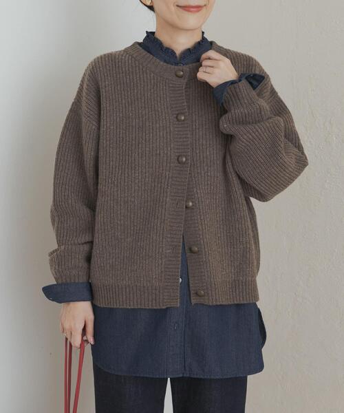 URBAN RESEARCH DOORS(アーバンリサーチドアーズ)の「デニムフリルスタンドシャツ(シャツ/ブラウス・レディース・ワンウォッシュ/インディゴブルー・MEDIUM)」の15枚目の写真