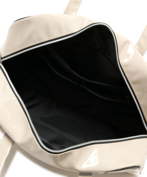 WEB&DEPOT限定》ENAMEL BOSTON BAG/エナメルボストンバッグ