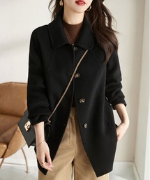 INASTUDIOS（イーナストゥディオス）の「ミニマル ステンカラーコート（ステンカラーコート）」