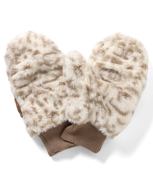 algy（アルジー）の「２WAYミトン（手袋・キッズ・アイボリー/ブラック/オフホワイト・FREE）」の8枚目の写真