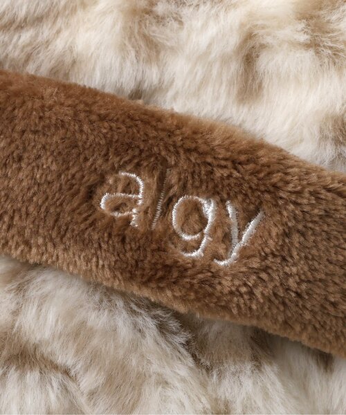 algy（アルジー）の「２WAYミトン（手袋・キッズ・アイボリー/ブラック/オフホワイト・FREE）」の4枚目の写真