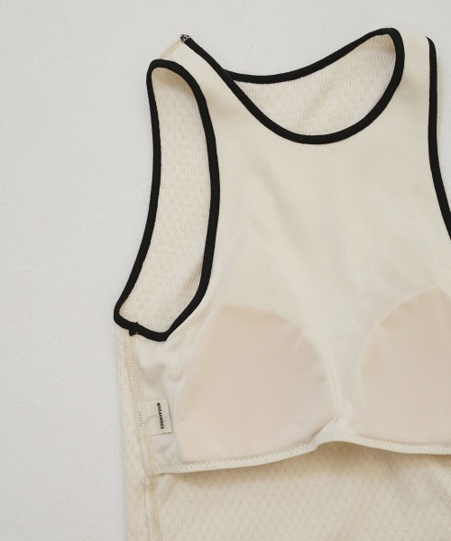 TODAYFUL(トゥデイフル)の「【TODAYFUL/トゥデイフル】Cupin Piping Tanktop/カップインパイピングタンクトップ(タンクトップ・レディース・ブルー × パープル/キナリ/ベージュ/ネイビー・FREE)」の6枚目の写真
