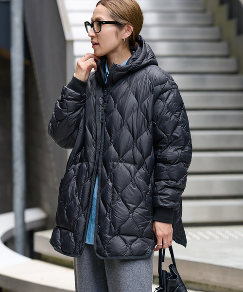 ≪WEB先行 / 追加≫TAION/タイオン 別注フードビブス付きブルゾン