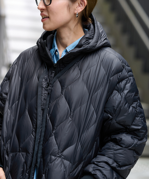 FRAMeWORK TAION/タイオン 別注フードビブス付きブルゾン ≪WEB先行 / 追加≫TAION/タイオン 別注フードビブス付き