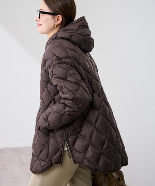 TAION/タイオン 別注フードビブス付きブルゾン （ブラック） ≪WEB先行 / 追加予約≫TAION/タイオン 別注フードビブス付き