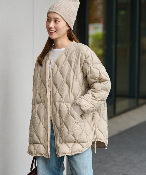 ≪WEB先行 / 追加≫TAION/タイオン 別注フードビブス付きブルゾン