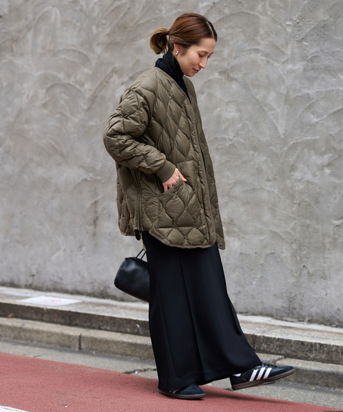 ≪WEB先行 / 追加≫TAION/タイオン 別注フードビブス付きブルゾン