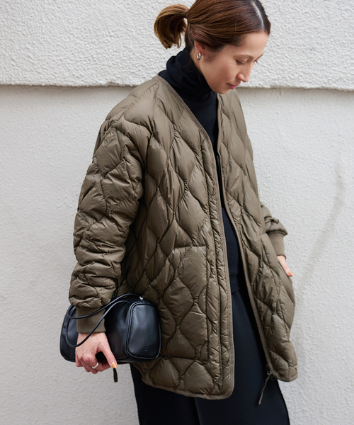 ≪WEB先行 / 追加≫TAION/タイオン 別注フードビブス付きブルゾン