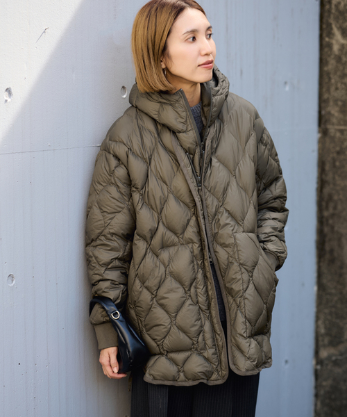 ≪WEB先行 / 追加≫TAION/タイオン 別注フードビブス付きブルゾン