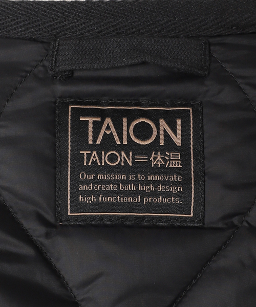 ≪WEB先行 / 追加≫TAION/タイオン 別注フードビブス付きブルゾン