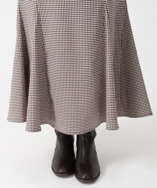 31 Sons de mode(トランテアン ソン ドゥ モード)の「2025秋冬新作 ウィンターレースアップマーメイドスカート(スカート・レディース・ベージュ/ピンク/ブラウン系・M/S)」の11枚目の写真