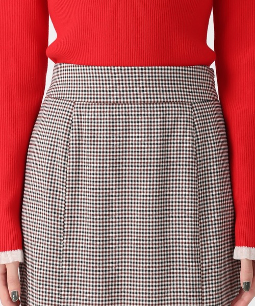 31 Sons de mode(トランテアン ソン ドゥ モード)の「2025秋冬新作 ウィンターレースアップマーメイドスカート(スカート・レディース・ベージュ/ピンク/ブラウン系・M/S)」の9枚目の写真