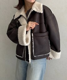 プードルファーミドルジャケット（ブルゾン）｜Thevon（ゼボン）の