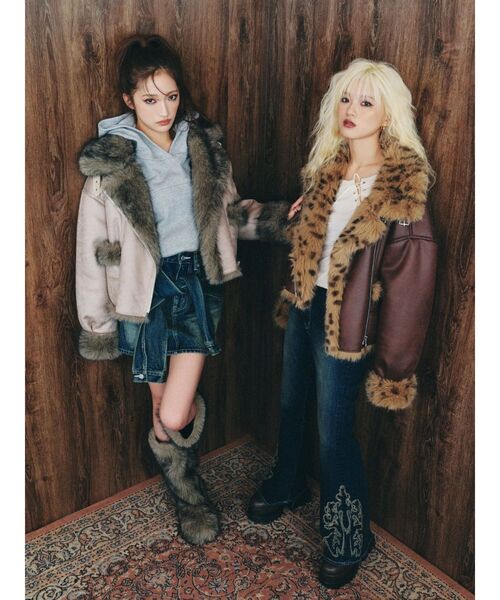 EVRIS(エヴリス)の「スリーブデザインデニムミニスカート(デニムスカート・レディース・インディゴブルー/ブラック・MEDIUM/SMALL)」の22枚目の写真