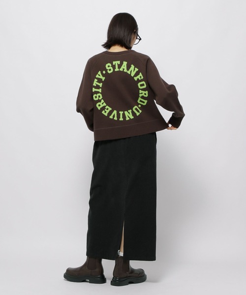 バックロゴZIPニットプルオーバー（ニット/セーター）｜niko and