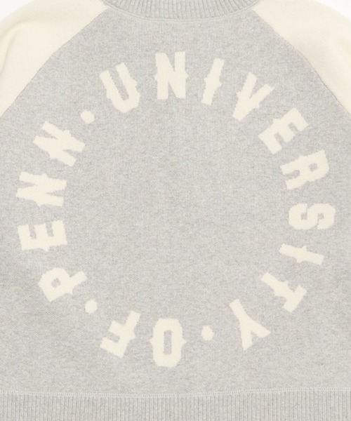 バックロゴZIPニットプルオーバー（ニット/セーター）｜niko and