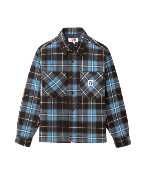 FLANNEL SHIRT JACKET #1（その他アウター）｜A BATHING APE（ア
