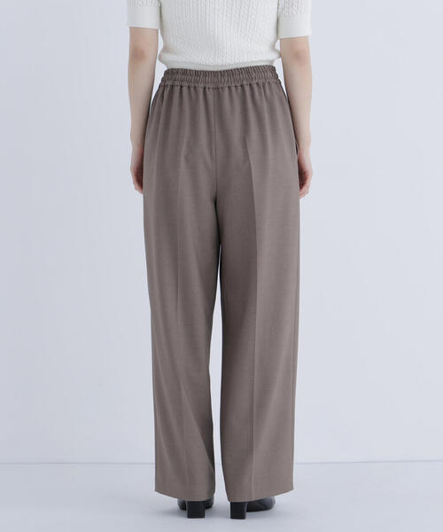 NATURAL BEAUTY BASIC（ナチュラルビューティーベーシック）の「◇ウォームタッチワイドパンツ（その他パンツ・レディース・チャコールグレー/ベージュ・SMALL/MEDIUM/P/S）」の22枚目の写真