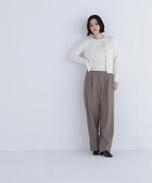 NATURAL BEAUTY BASIC | ◇ウォームタッチワイドパンツ(その他パンツ)