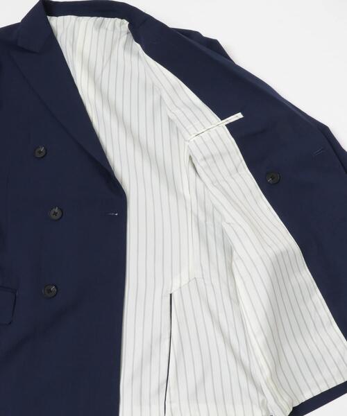 ITEMS URBANRESEARCH(アイテムズ アーバンリサーチ)の「Gabardine Double Blest Jacket(その他アウター・メンズ・ネイビー/ブラック/チャコールグレー・LARGE/MEDIUM)」の13枚目の写真