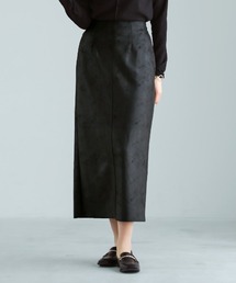 Emilyan | 【 手洗いできる 】 ストレッチフェイクレザー・ナロースカート(スカート)
