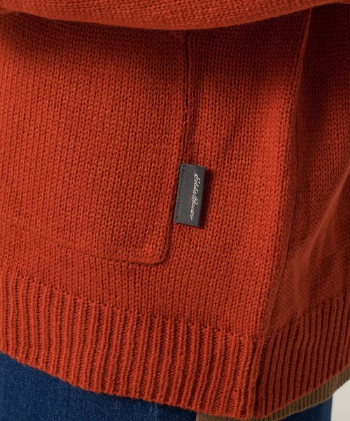 Eddie Bauer(エディーバウアー)の「アルパイン ルート カーディガン(カーディガン/ボレロ・レディース・ダークブラウン/ダークオレンジ/アイボリー・L/M/S/XL)」の15枚目の写真