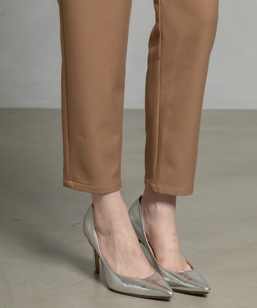 MARECHAL TERRE（マルシャルテル）の「ウォームテーパードパンツ（その他パンツ・レディース・ネイビー/チャコールグレー/ブラック/キャメル/ブラウン・MEDIUM/SMALL/LARGE）」の11枚目の写真