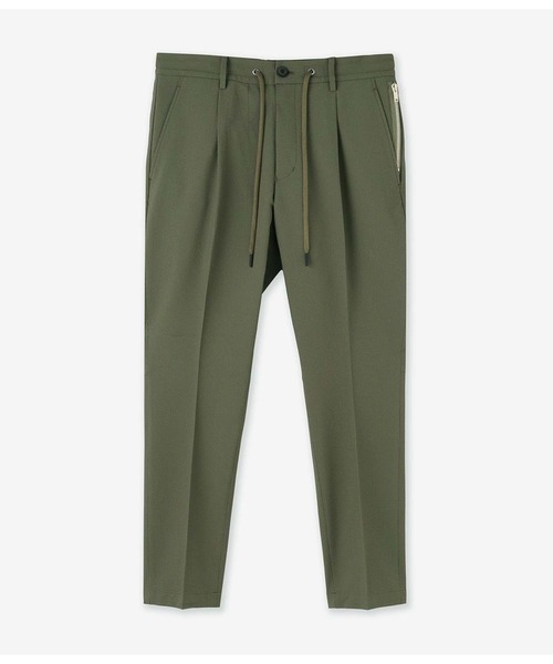 junhashimoto(ジュンハシモト)の「ONE TUCK EASY PANTS(スラックス・メンズ・カーキ・6)」の1枚目の写真