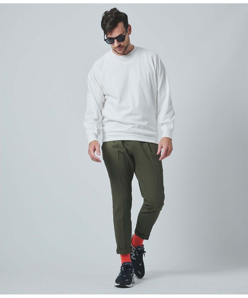 junhashimoto(ジュンハシモト)の「ONE TUCK EASY PANTS(スラックス・メンズ・カーキ・6)」の8枚目の写真