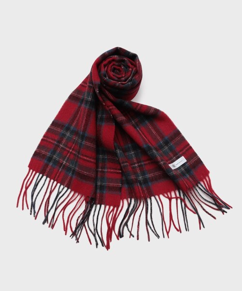 tk.TAKEO KIKUCHI（ティーケータケオキクチ）の「シングルアソートマフラー（マフラー・メンズ・グレー系1/ブラック/ワイン系3/オフホワイト/グレー系・00）」の5枚目の写真