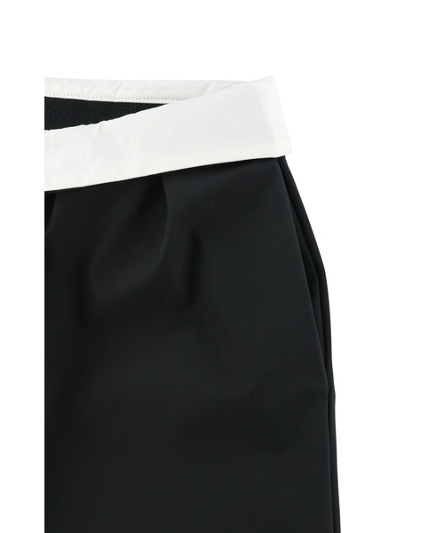 ALEXIA STAM（アリシアスタン）の「Wellness Turn-up Waist Warm Pants /裏起毛 ウエスト折返しパンツ（その他パンツ・レディース・グレー/ブラック・M/S）」の12枚目の写真