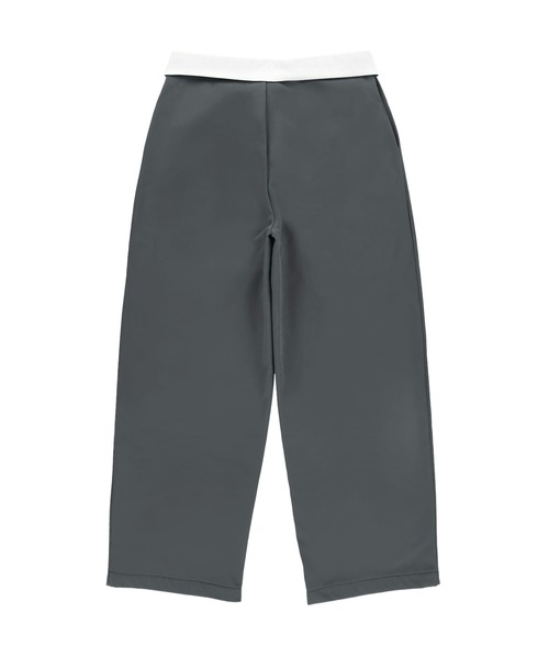 ALEXIA STAM（アリシアスタン）の「Wellness Turn-up Waist Warm Pants /裏起毛 ウエスト折返しパンツ（その他パンツ・レディース・グレー/ブラック・M/S）」の15枚目の写真