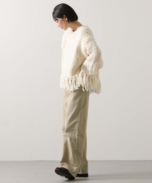 Gready Brilliant(グレディブリリアン)の「ユーズドセミワイドデニム(デニムパンツ・レディース・ブラック/ベージュ/ブルー系・38/36)」の17枚目の写真