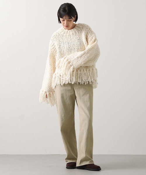 Gready Brilliant(グレディブリリアン)の「ユーズドセミワイドデニム(デニムパンツ・レディース・ブラック/ベージュ/ブルー系・38/36)」の19枚目の写真